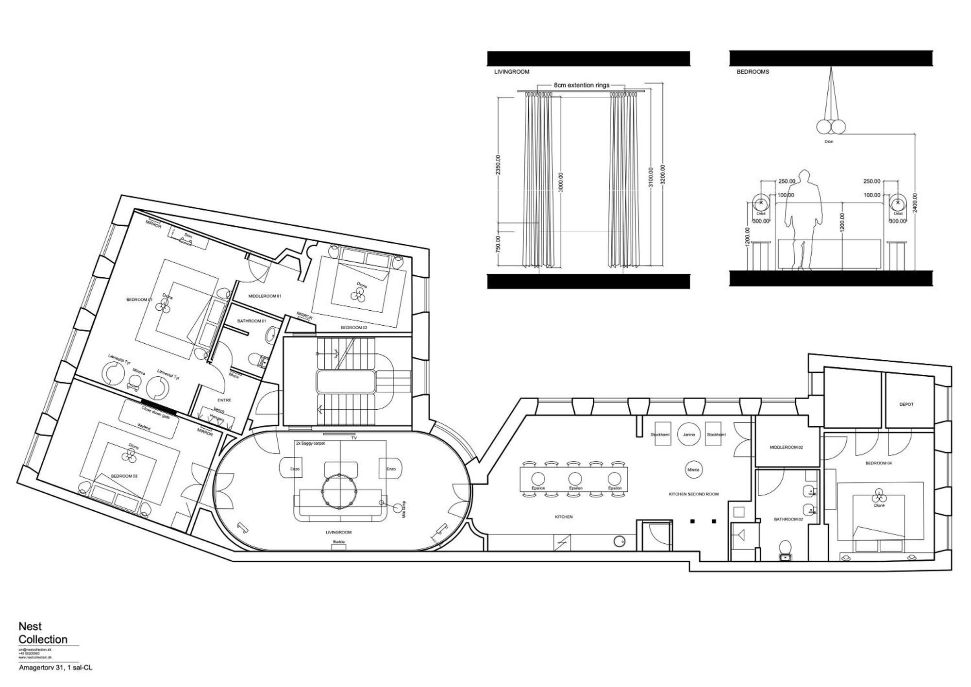 Apartamento Deluxe Flat At Perfect Location Copenhague Exterior foto